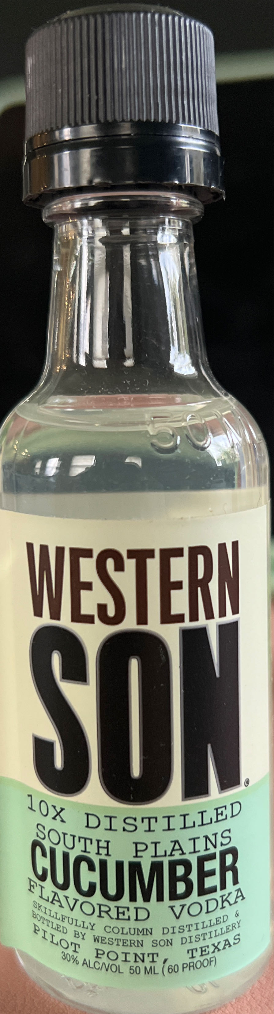 Western Son Cucumber - Piney Woods (50 mL) alcohol collectible [Barcode 859685005363] - Main Image 2
