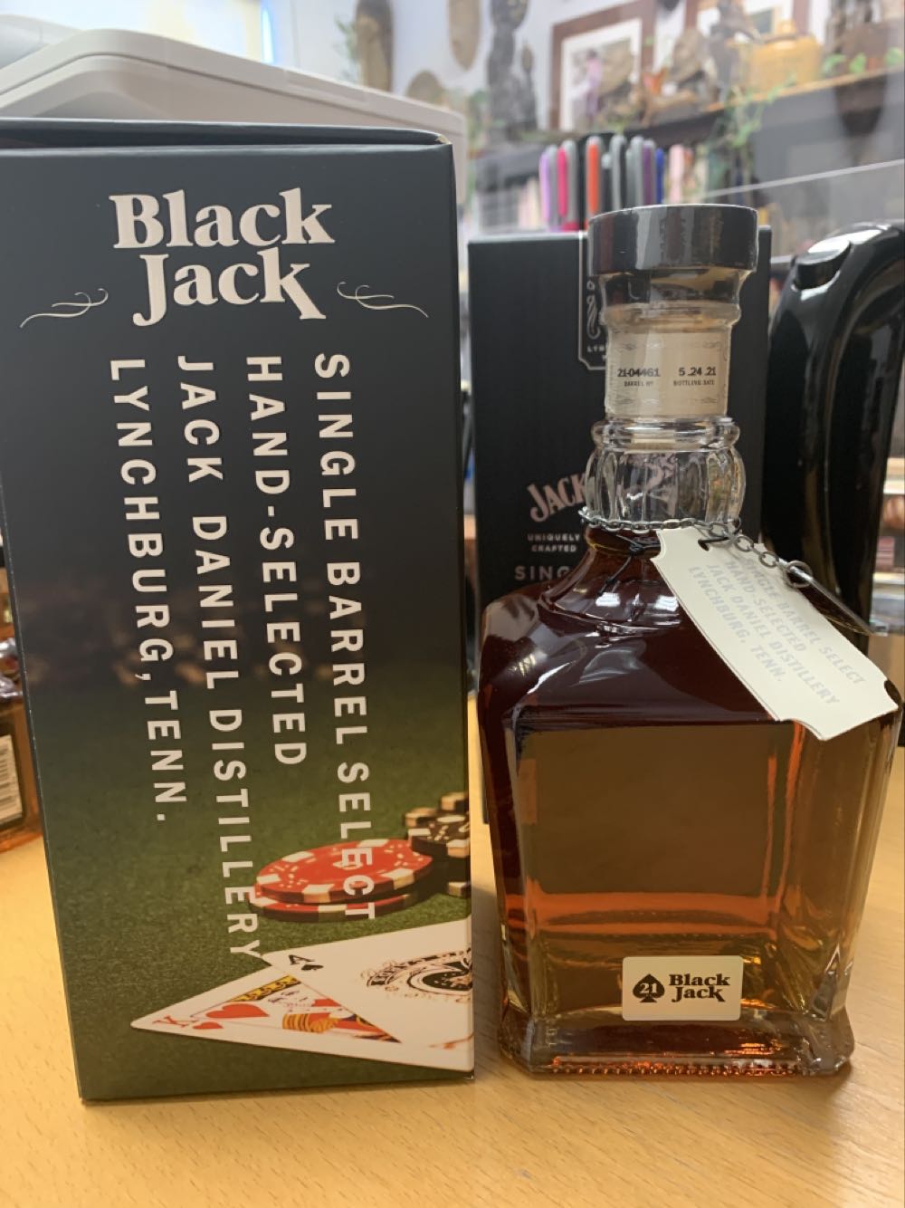 Black Jack- Poland - Jack Daniel Distillery (750 mL) alcohol collectible [Barcode 5099873088654] - Main Image 3