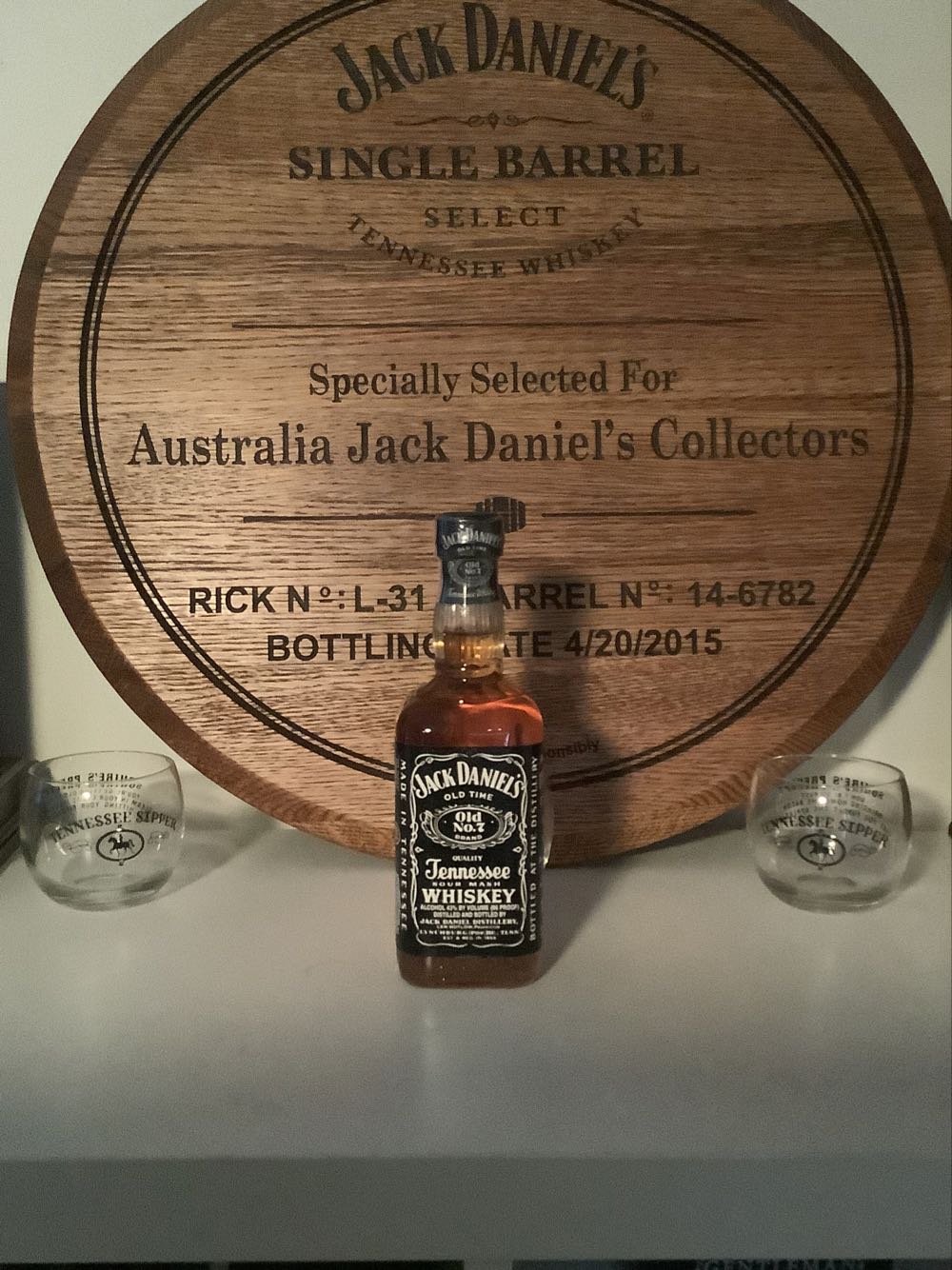 Jack Daniels  (375 mL) alcohol collectible - Main Image 1