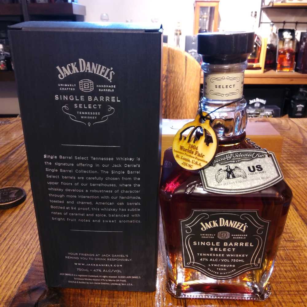 US Coll. Single Barrel Select 4-27-21 - Jack Daniel‘s Distillery (750 mL) alcohol collectible - Main Image 4
