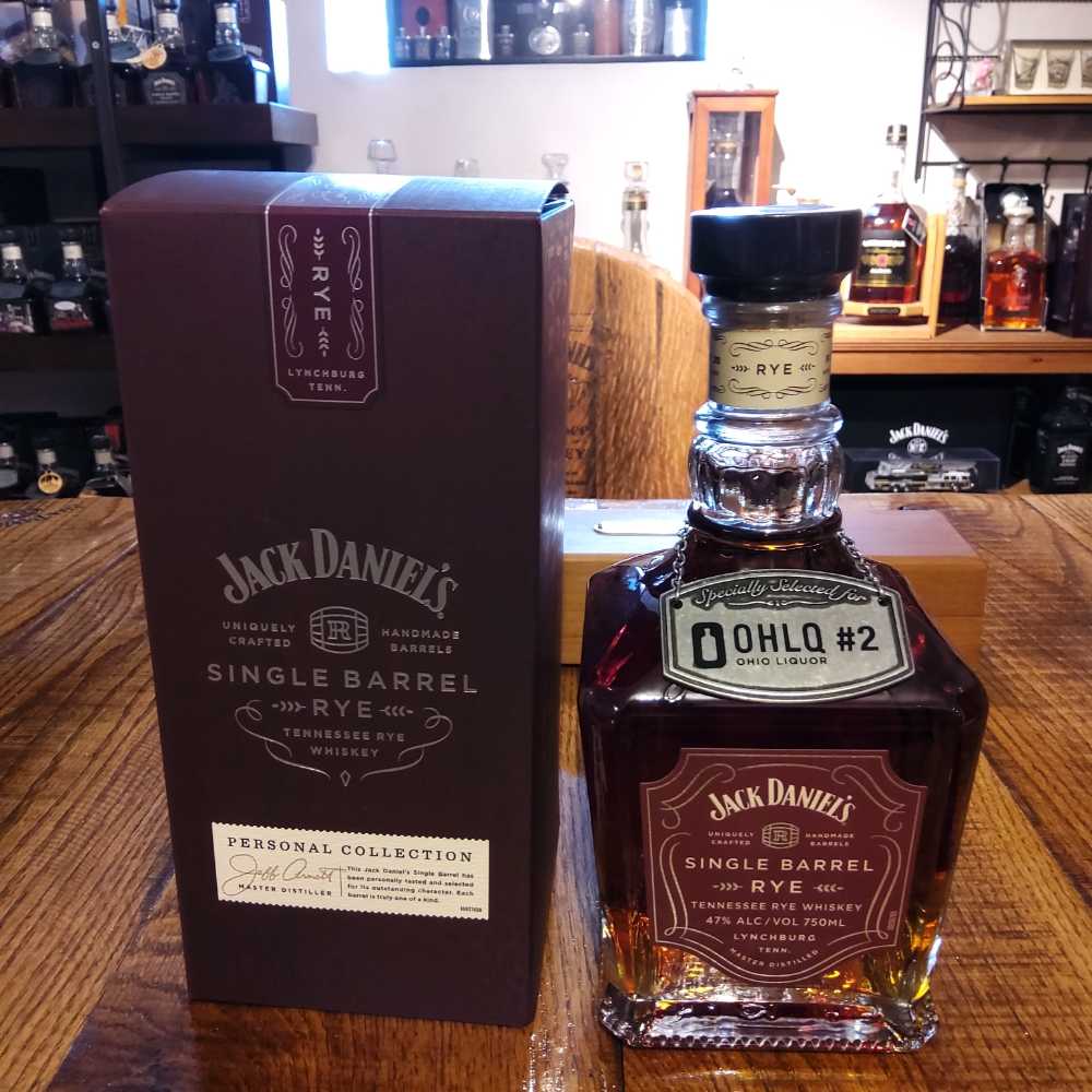 Ohio LQ # 2 Single Barrel Rye Tenn. Whiskey 7-27-20 - Jack Daniel‘s Distillery (750 mL) alcohol collectible [Barcode 15517487] - Main Image 4