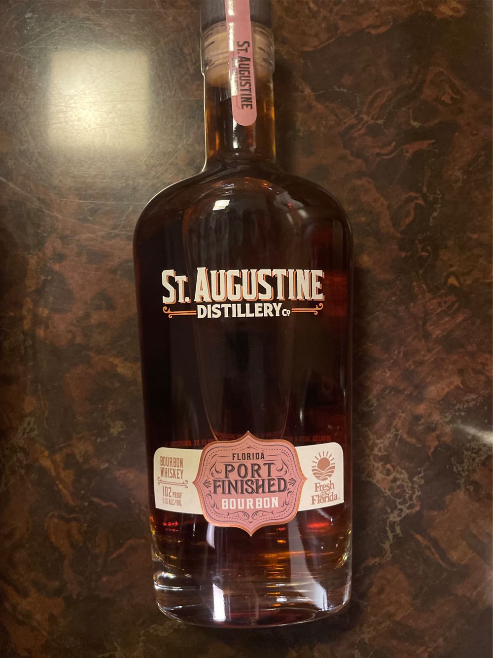 St Augustine Port Finished Bourbon OG - St Augustine (750 mL) alcohol collectible [Barcode 853545005593] - Main Image 2