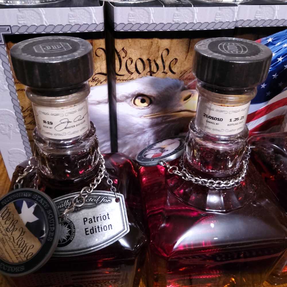 Sun Shine State Squire Ass. Patriot Edition 1-25-21 - Jack Daniels’ Distillery (750 mL) alcohol collectible - Main Image 2