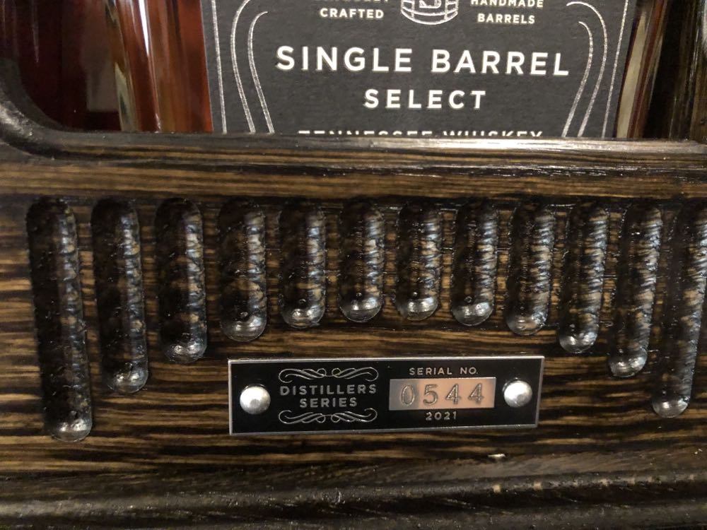 2021 Chris Fletcher Caddy Set - Brown Foreman Distillers alcohol collectible [Barcode 9310733100047] - Main Image 2