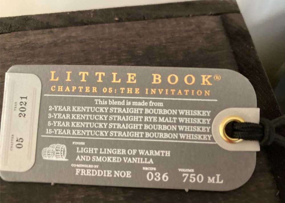 Little Book Chapter 5 “The Invitation” - James B. Beam Distilling Co. (750 mL) alcohol collectible [Barcode 080686011323] - Main Image 2