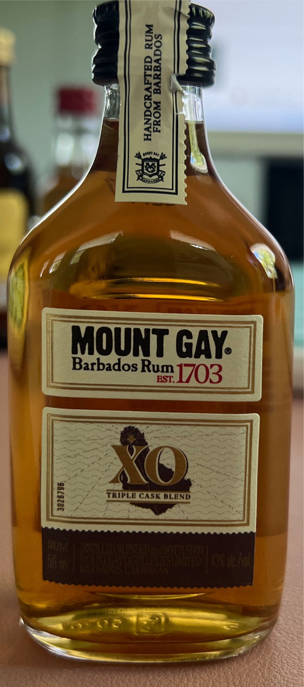 Mount Gay Xo Triple Cask - Mount Gay Distilleries Limited (100 mL) alcohol collectible - Main Image 2
