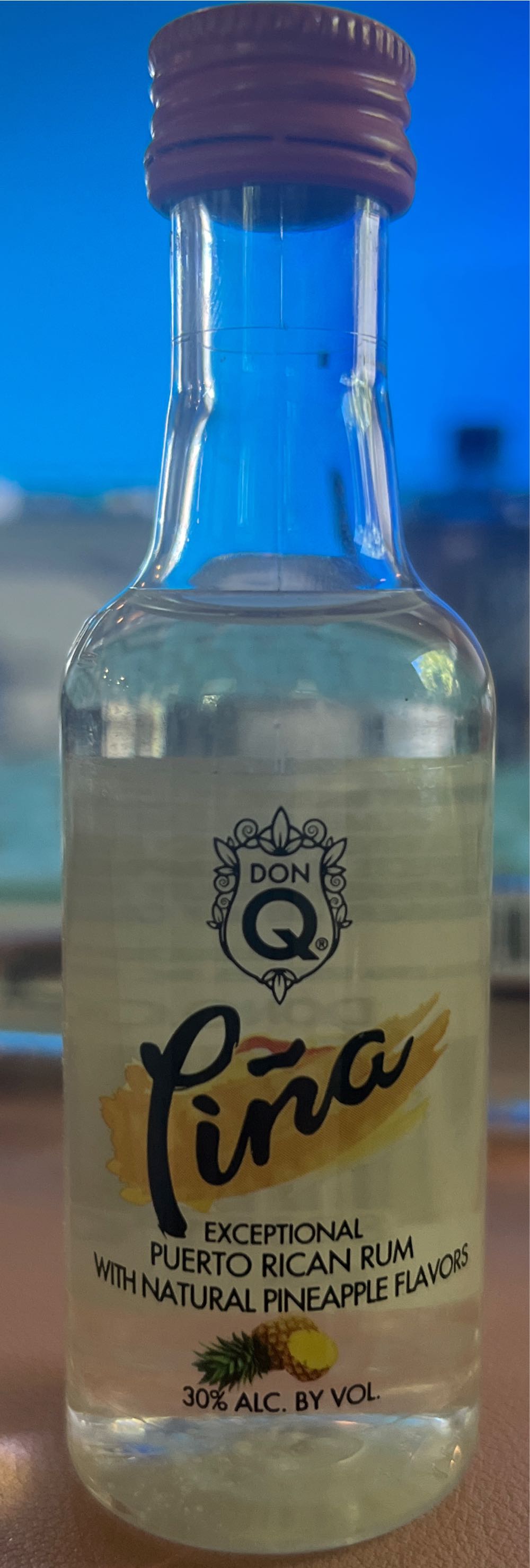 Don Q Pina Rum 750ml  (750 mL) alcohol collectible [Barcode 082301750709] - Main Image 2