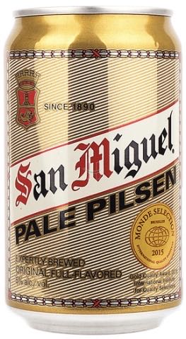 San Miguel Pale Pilsen - San Miguel Brewery Inc. alcohol collectible - Main Image 3