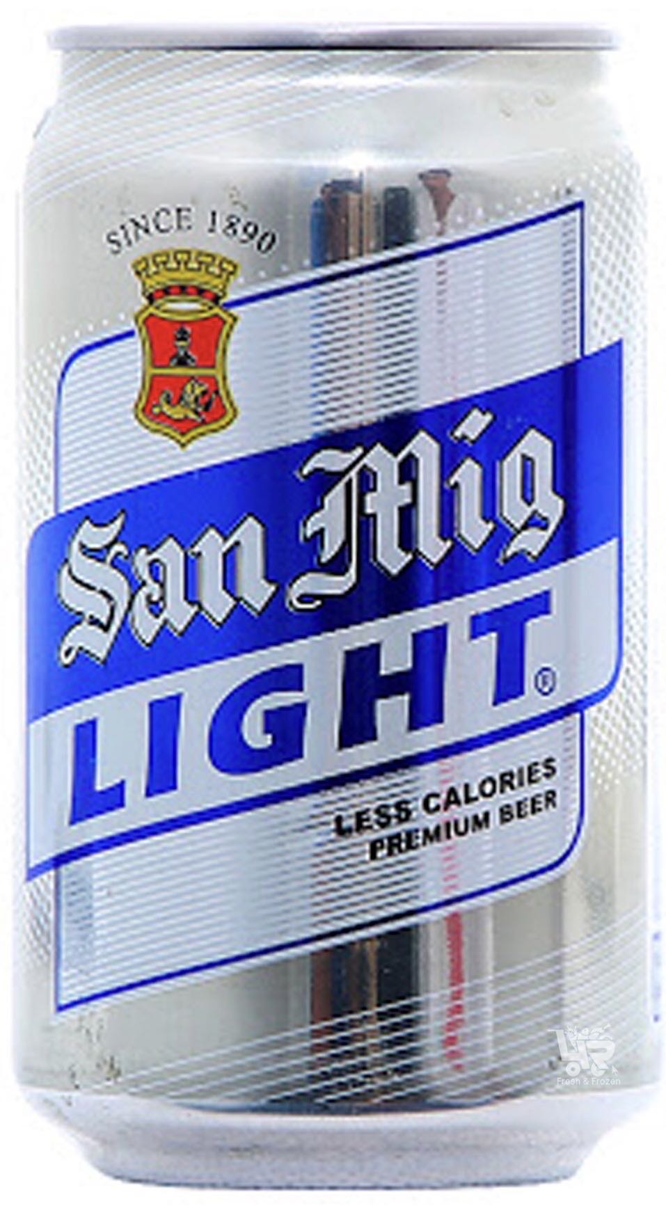 San Mig Light - San Miguel Brewery Inc. alcohol collectible - Main Image 3