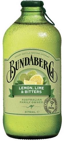 Bundaberg Lemon Lime & Bitters - Bundaberg Brewed Drinks alcohol collectible - Main Image 2
