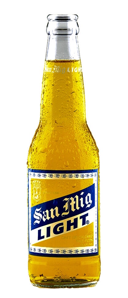 San Miguel Light - San Miguel Brewery Inc. alcohol collectible - Main Image 2