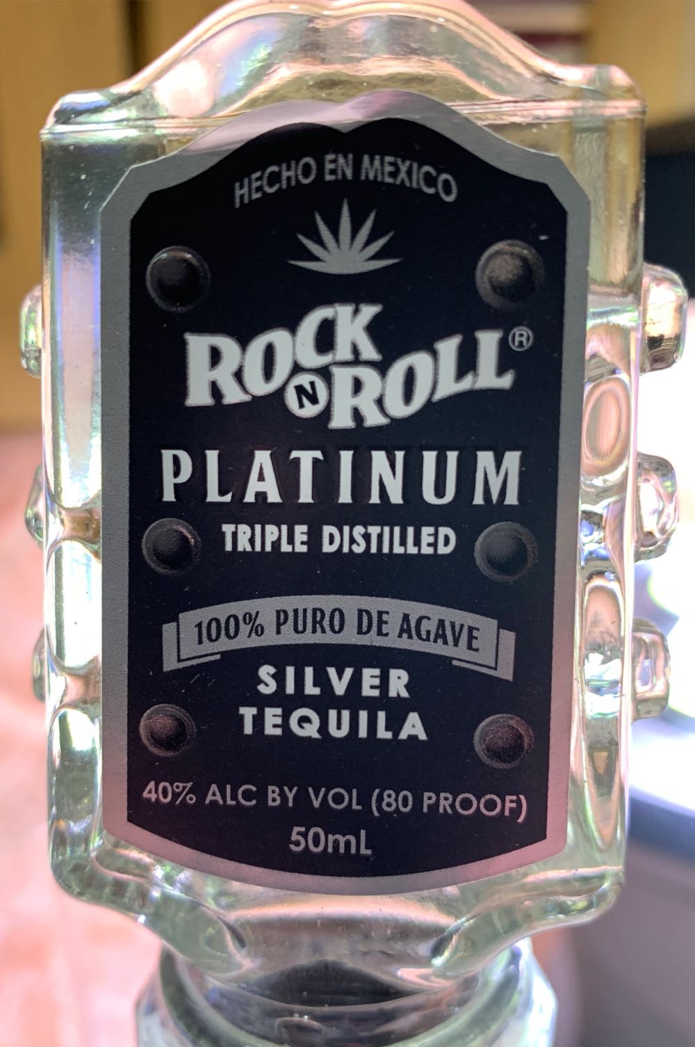 Tequila AÑEJO / Rock N Roll - Rock ‘n Roll Imports (750 mL) alcohol collectible [Barcode 859682006011] - Main Image 4