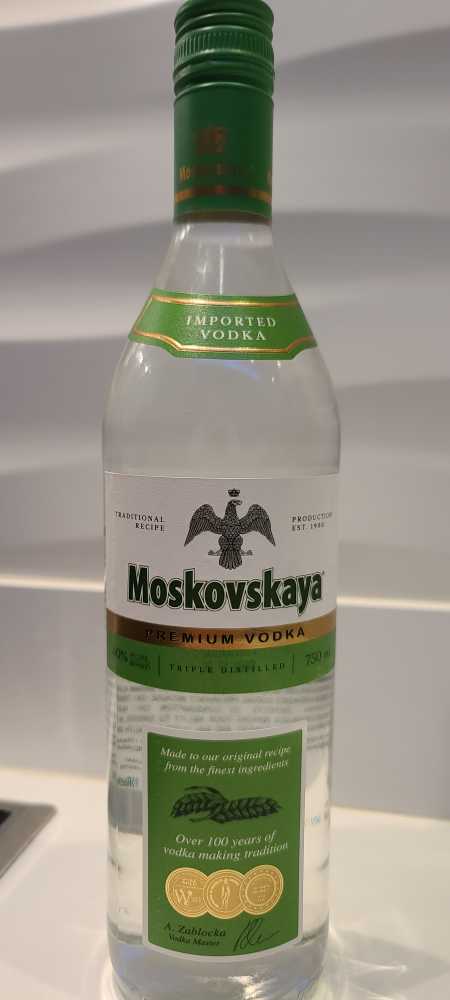 MOSKOVSKAYA - AS Latvijas Balzams alcohol collectible [Barcode 811751020649] - Main Image 2