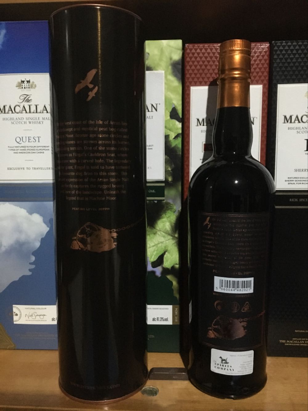 Moor The Arran Machrie Moor Whisky 700ml  alcohol collectible [Barcode 5060044482021] - Main Image 3