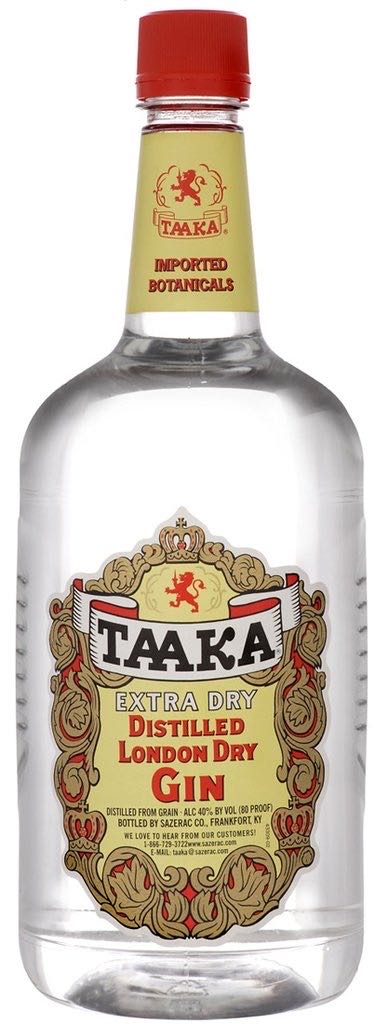 Taaka Extra Dry - Sazerac Co (750 mL) alcohol collectible - Main Image 2
