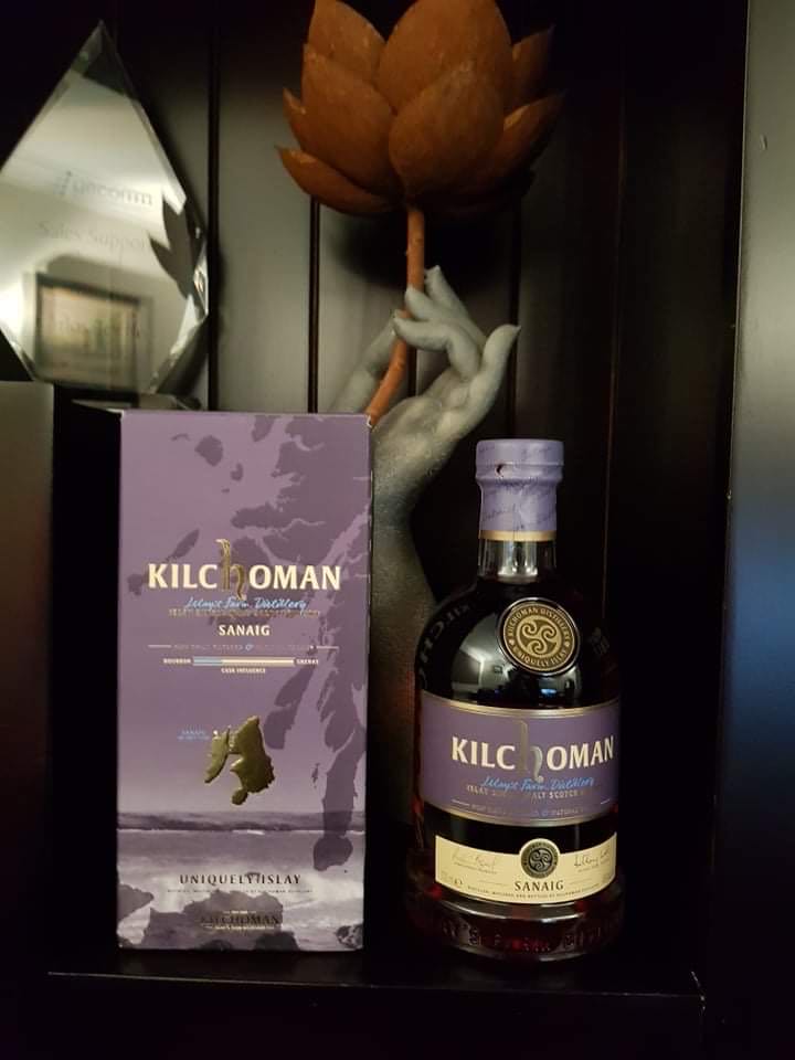 Kilchoman  Sanaig - Kilchoman Distillery (700 mL) alcohol collectible [Barcode 5060210700607] - Main Image 2