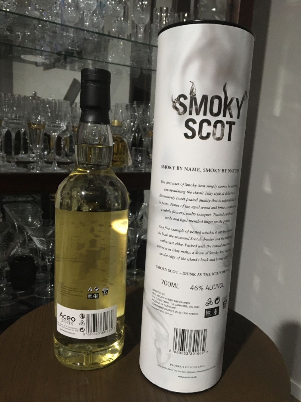 Smoky Scot Single Malt Whisky - Caol Ila Distillery alcohol collectible [Barcode 5060353301662] - Main Image 3