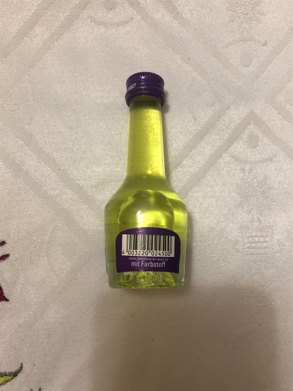 Absinth 55.5 - Dr Rauch GMBH (20 mL) alcohol collectible - Main Image 2