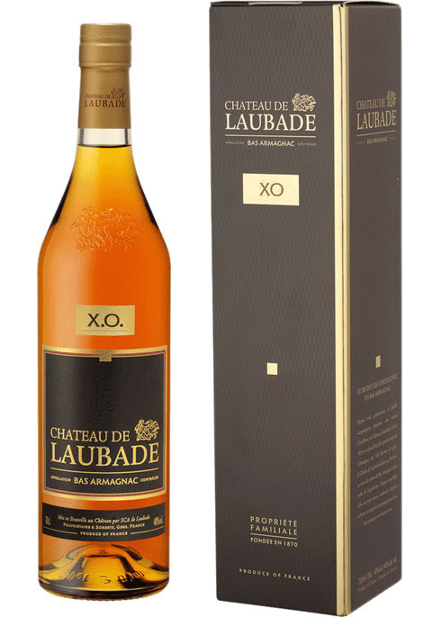 Chateau De Laubade XO Cognac - France (750 mL) alcohol collectible [Barcode 659651050492] - Main Image 2