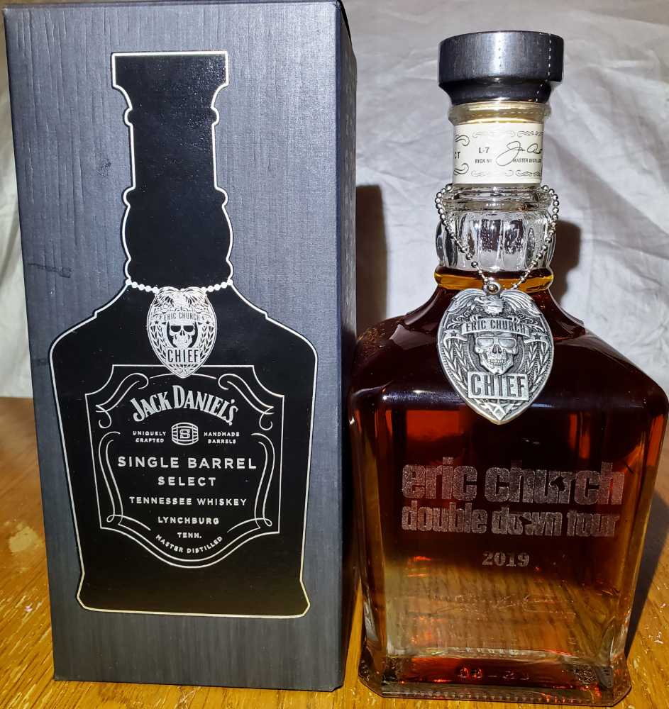 Eric Church 1st Edition  - Jack Daniels’ Distillery (750 mL) alcohol collectible [Barcode 082184087008] - Main Image 2