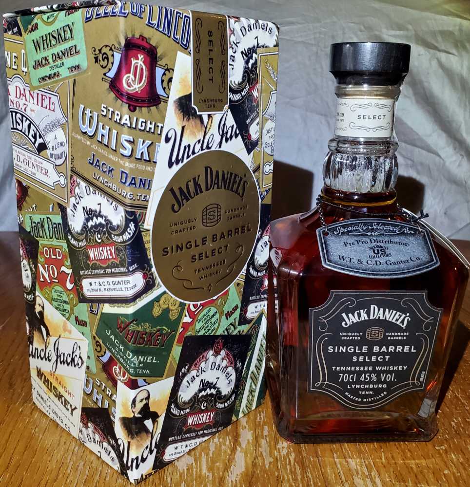 USC (5) ”W.T. & C.D. Gunter Co.” - Jack Daniels’ Distillery (700 mL) alcohol collectible [Barcode 5099873088654] - Main Image 2