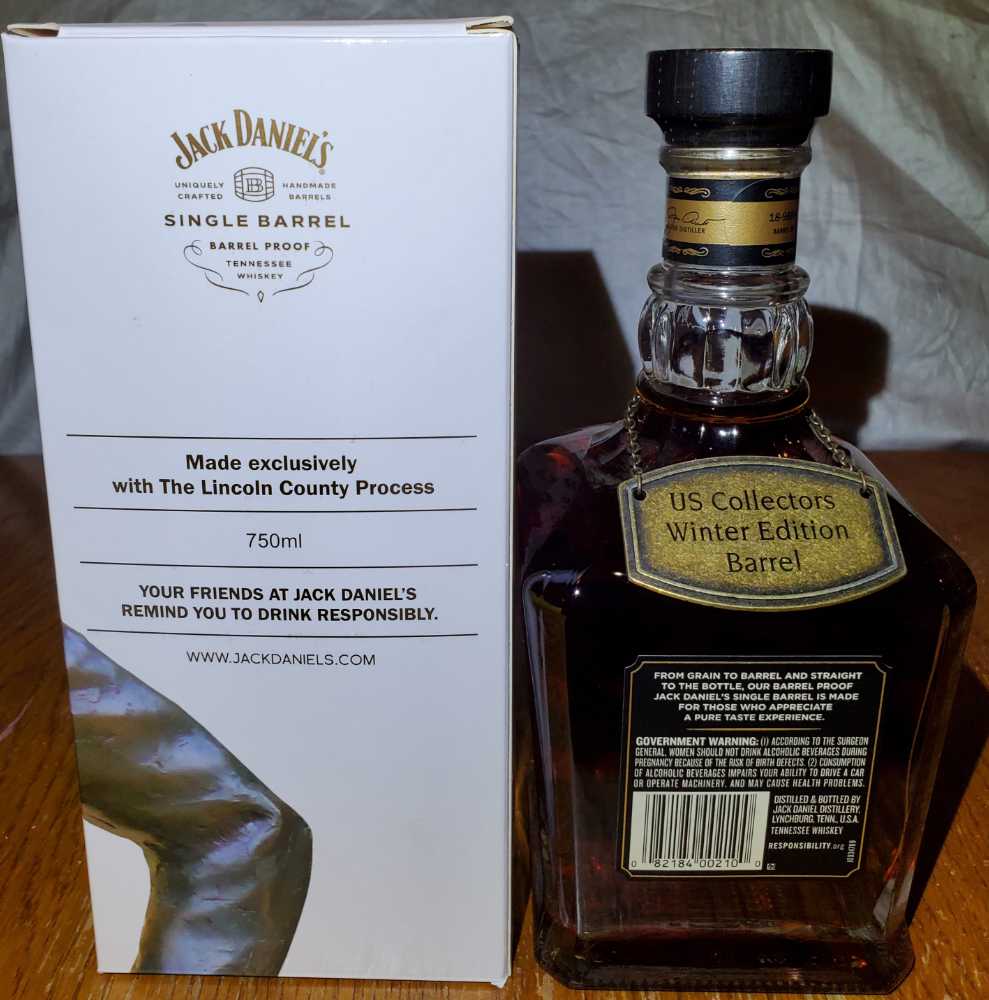 USC (3) ”Winter Edition Barrel” - Jack Daniels’ Distillery (750 mL) alcohol collectible [Barcode 082184002100] - Main Image 3