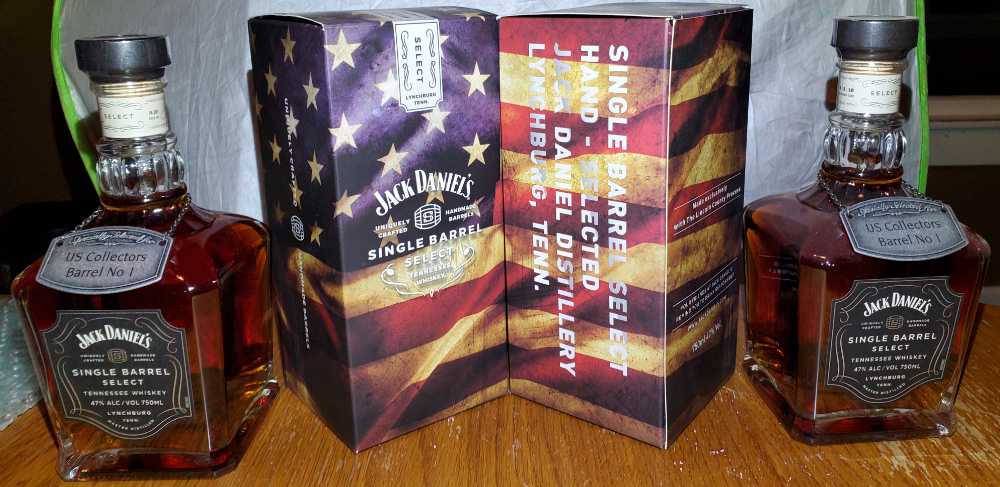 USC (1) ”US Collectors Barrel No1” - Jack Daniels’ Distillery (750 mL) alcohol collectible [Barcode 082184087008] - Main Image 3