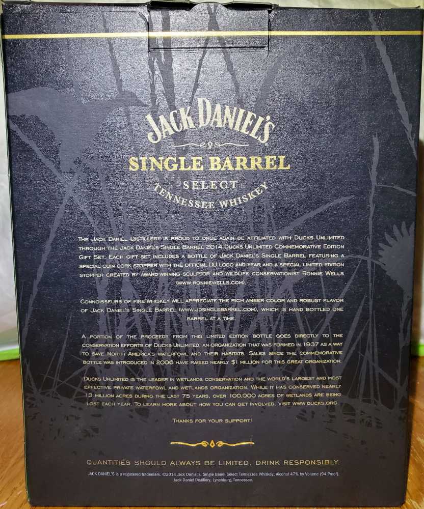 Polish Ducks  2017 Unlimited - Jack Daniels’ Distillery (750 mL) alcohol collectible [Barcode 082184087008] - Main Image 4