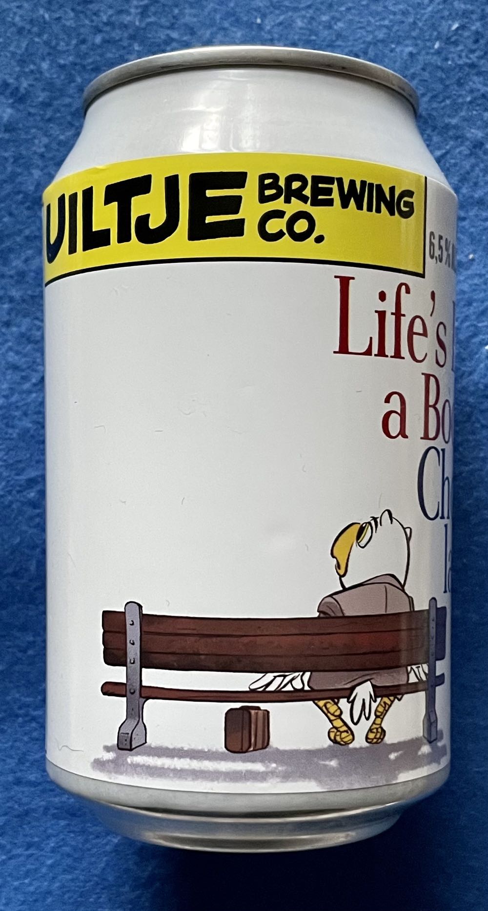 Life’s Like A Bock Of Choco Lates - Uiltje Brewing Company (330 mL) alcohol collectible [Barcode 8720254563527] - Main Image 2