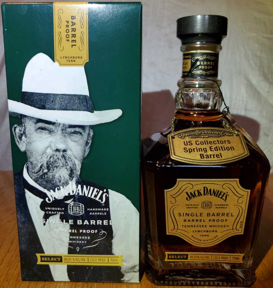 US Collectors Spring Edition Barrel - Jack Daniels’ Distillery (750 mL) alcohol collectible [Barcode 082184002100] - Main Image 1