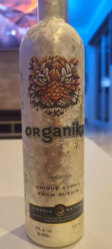 Organika ”life”  - Russia (750 mL) alcohol collectible [Barcode 4631137036103] - Main Image 2