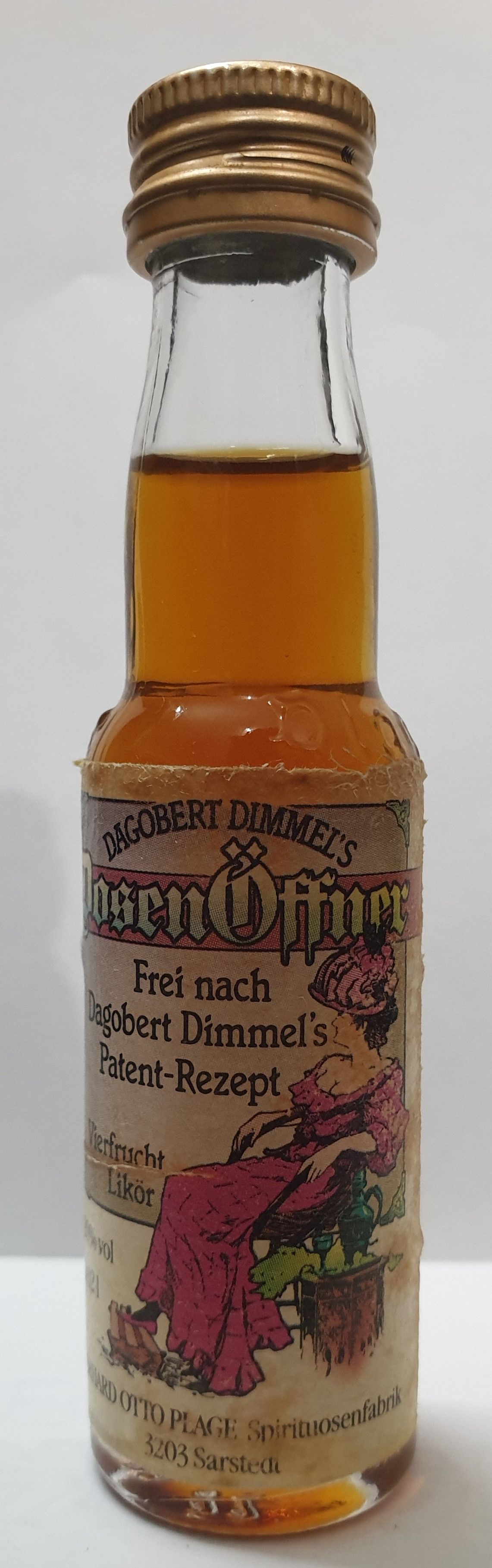 DosenÖffner - Gerhard Otto Plage (20mL) alcohol collectible - Main Image 2