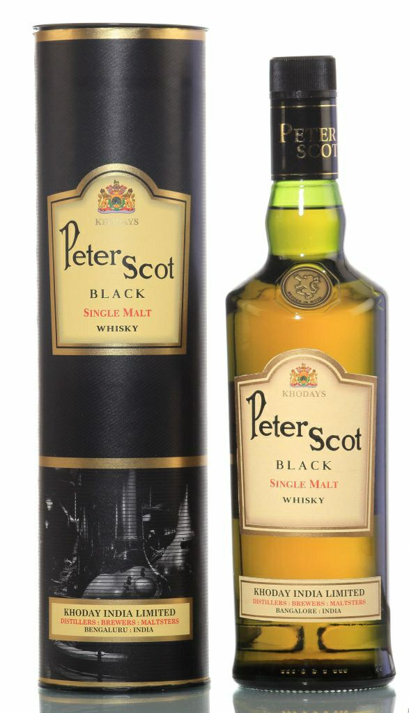 Khoday’s Peter Scot Black - Khoday India Ltd (60mL) alcohol collectible - Main Image 2