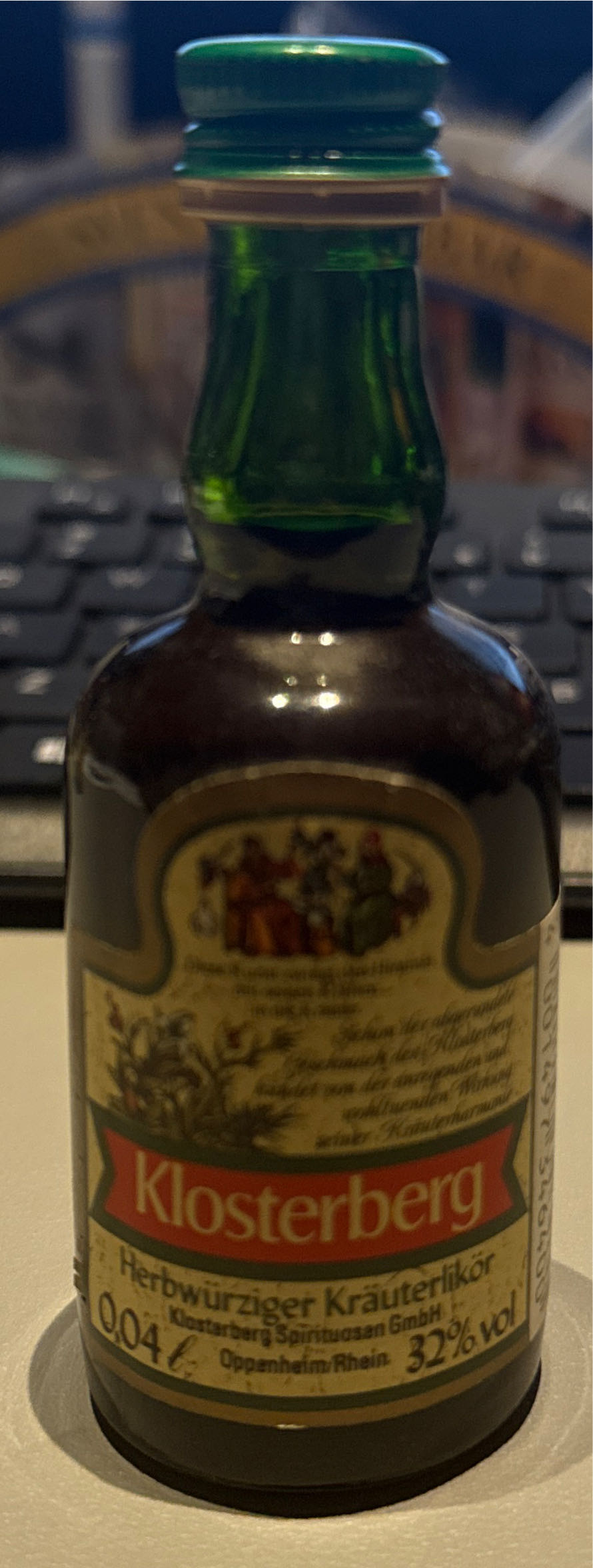 Klosterberg - Deutsches Erzeugnis (40mL) alcohol collectible - Main Image 3