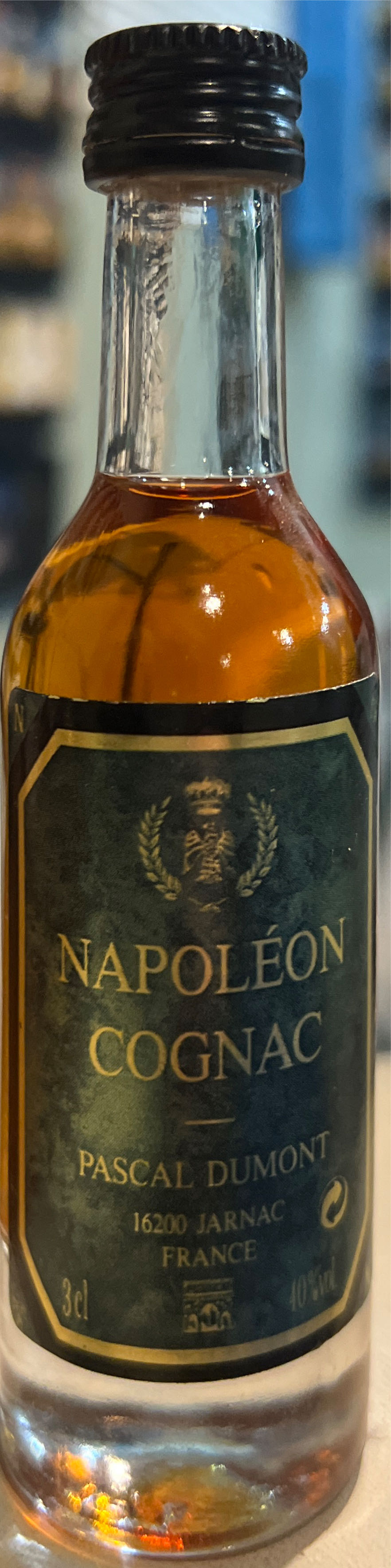 Exshaw Napoleon Cognac - d’Austerlitz (50mL) alcohol collectible - Main Image 3