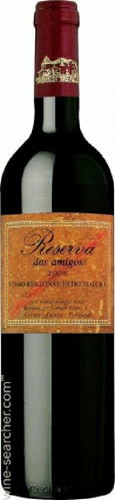 Reserva dos amigos - Vinho Regional Lisboa (50mL) alcohol collectible - Main Image 2