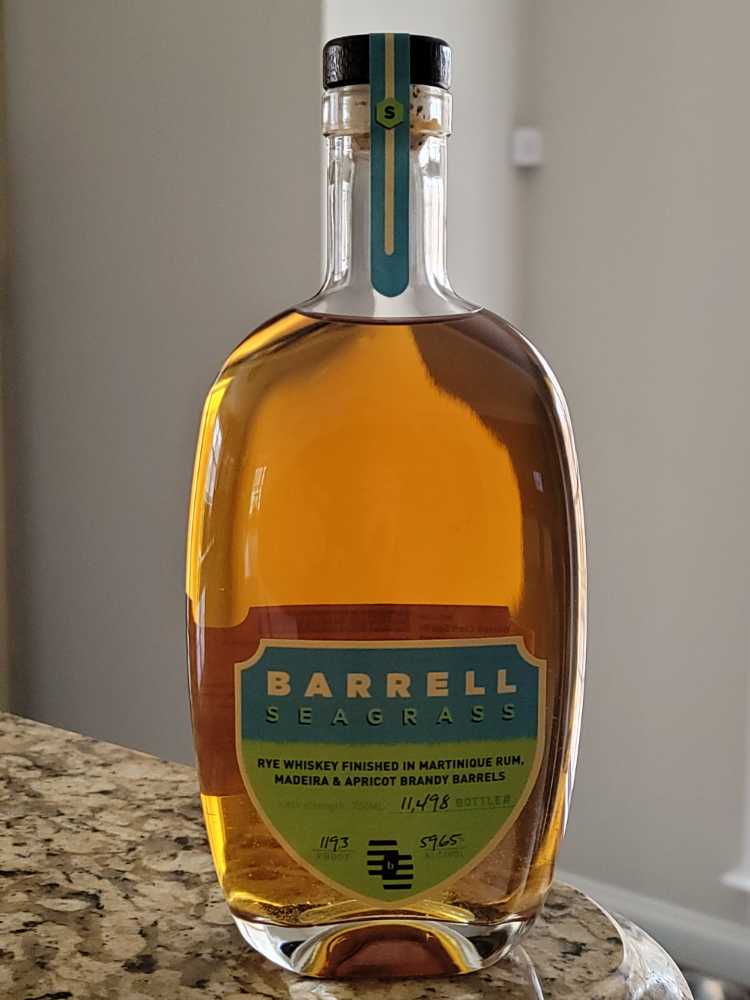 Barrell Seagrass - Barrel Craft Spirits (750mL) alcohol collectible [Barcode 736040002796] - Main Image 3