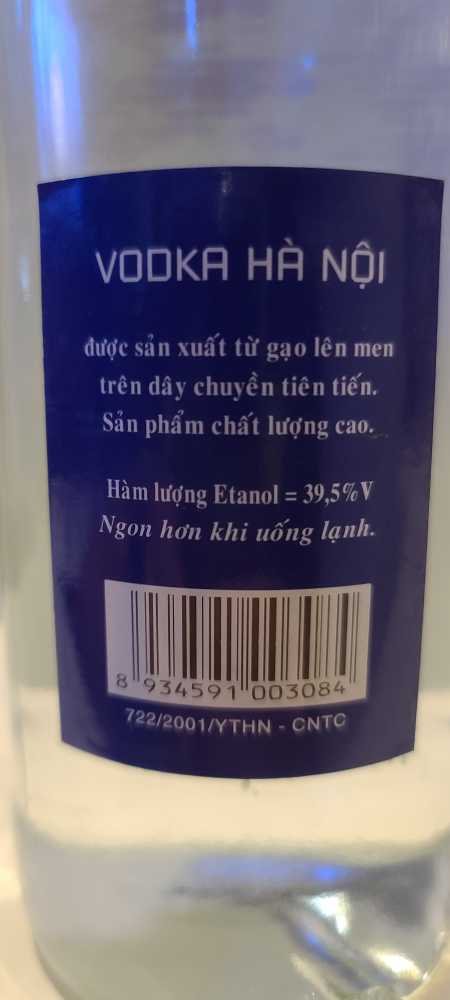 HÀNÔI - Halico (750 mL) alcohol collectible [Barcode 8934591003084] - Main Image 2