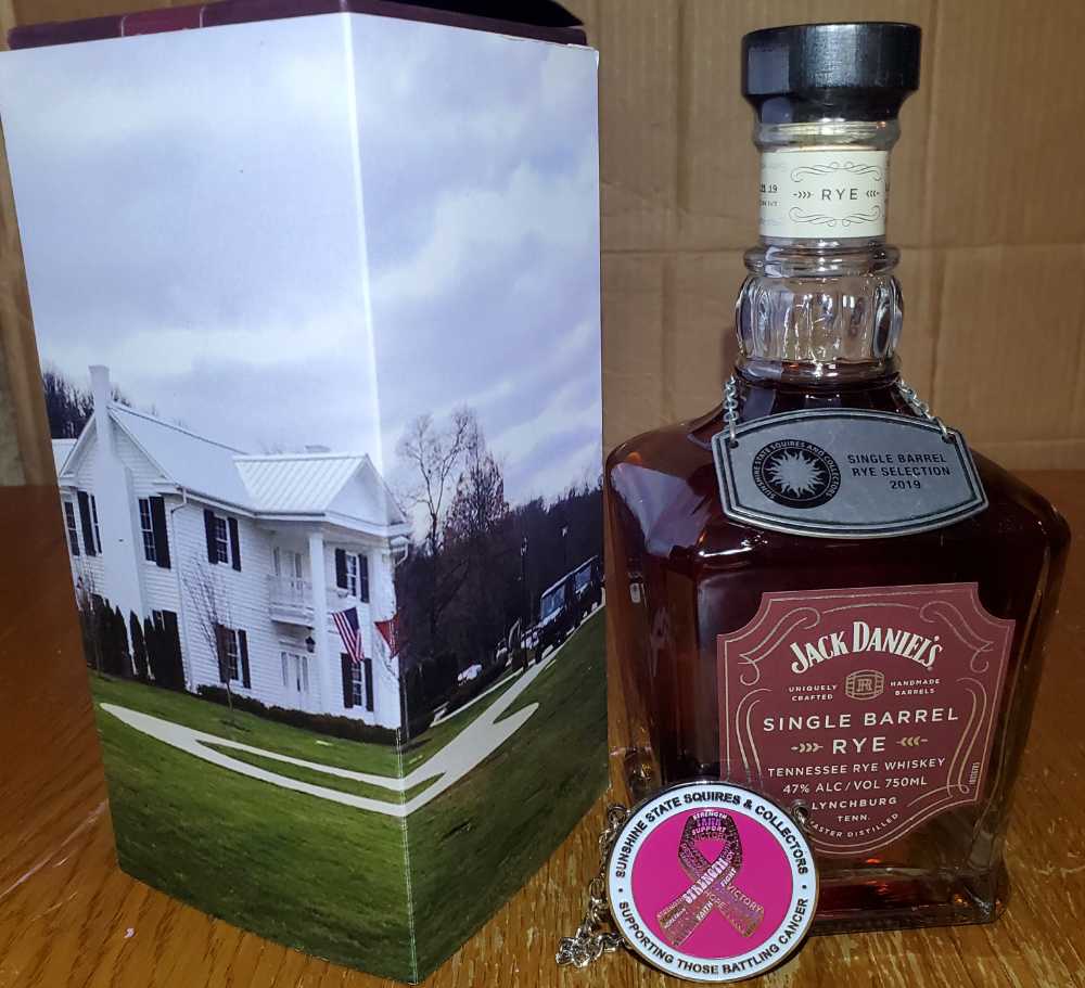 Sunshine State We Care Rye Selection 2019 - Jack Daniels’ Distillery (750 mL) alcohol collectible [Barcode 082184004272] - Main Image 2