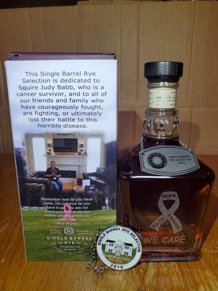 Sunshine State We Care Rye Selection 2019 - Jack Daniels’ Distillery (750 mL) alcohol collectible [Barcode 082184004272] - Main Image 3