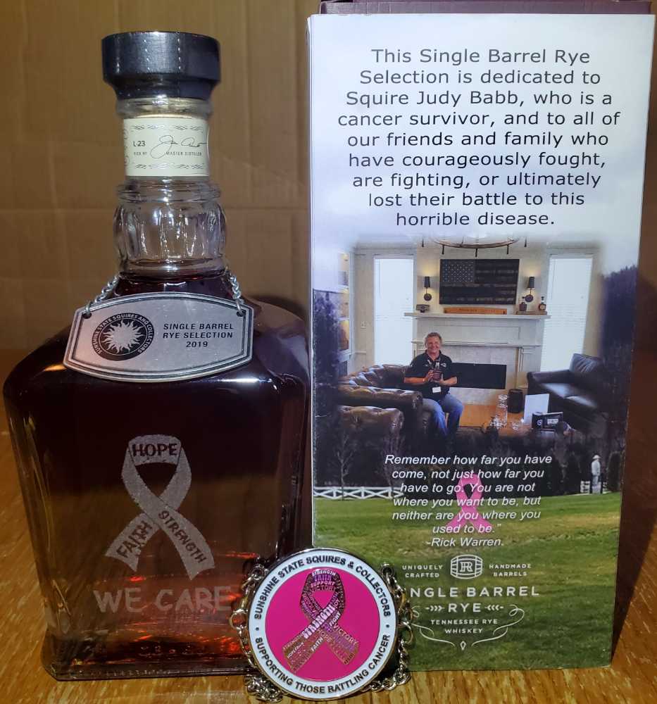 Sunshine State We Care Rye Selection 2019 - Jack Daniels’ Distillery (750 mL) alcohol collectible [Barcode 082184004272] - Main Image 4