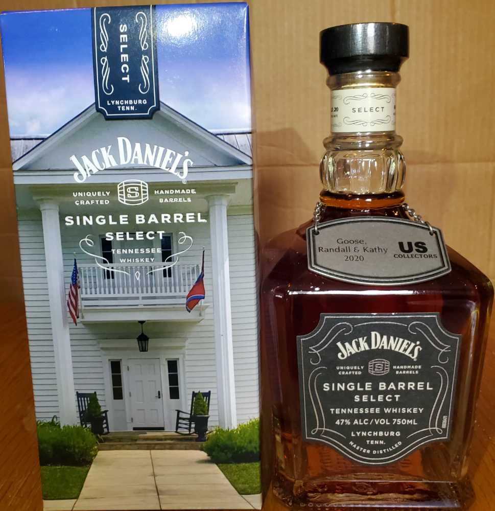 USC (12) "Goose,Randall & Kathy 2020” - Jack Daniels’ Distillery (750 mL) alcohol collectible [Barcode 082184087008] - Main Image 2