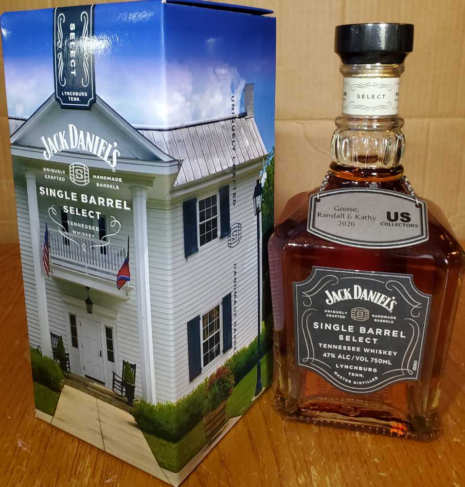 USC (12) "Goose,Randall & Kathy 2020” - Jack Daniels’ Distillery (750 mL) alcohol collectible [Barcode 082184087008] - Main Image 3