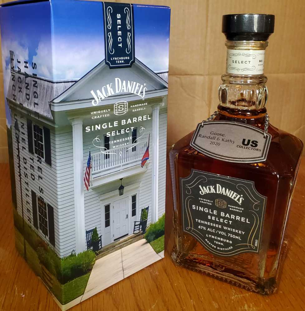 USC (12) "Goose,Randall & Kathy 2020” - Jack Daniels’ Distillery (750 mL) alcohol collectible [Barcode 082184087008] - Main Image 4