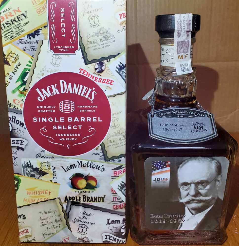 US Collectors (11) ”Lem Motlow 1868-1947” - Jack Daniels’ Distillery (700 mL) alcohol collectible [Barcode 5099873088654] - Main Image 2