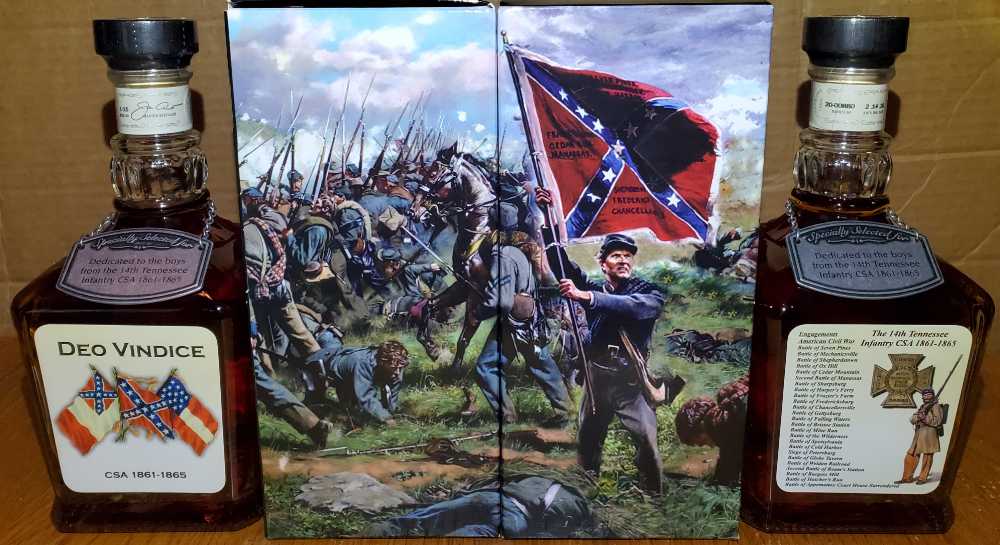 USC 14 TN Infantry CSA 1861-1865 - Jack Daniels’ Distillery (750 mL) alcohol collectible [Barcode 082184087008] - Main Image 4