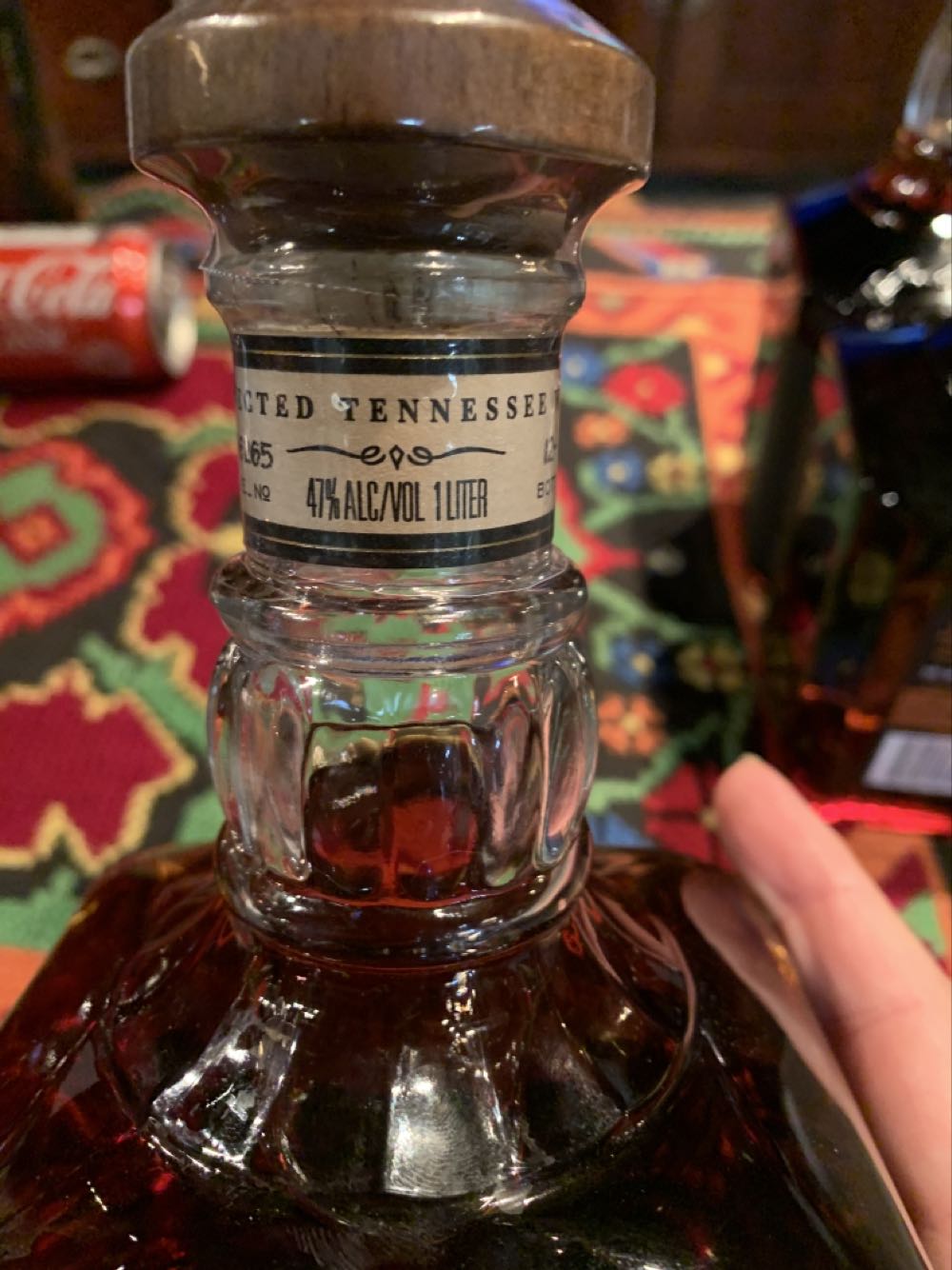 Single Barrel 2014 1 Liter Etched Joe Barnhill - Jack Daniel Distillery (1 L) alcohol collectible [Barcode 082184148341] - Main Image 4