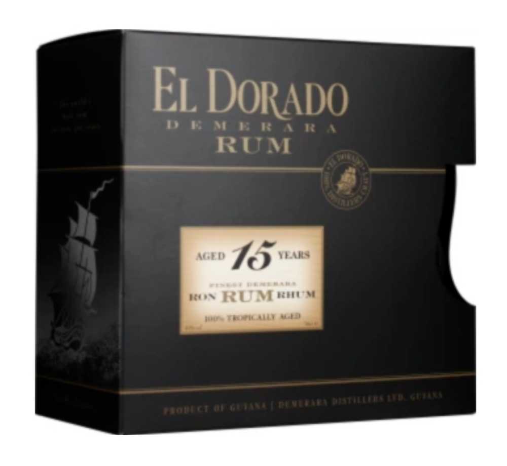 El Dorado 15 Ans  - Demerara Distillers Ltd (0.7 L) alcohol collectible [Barcode 8715151158594] - Main Image 3