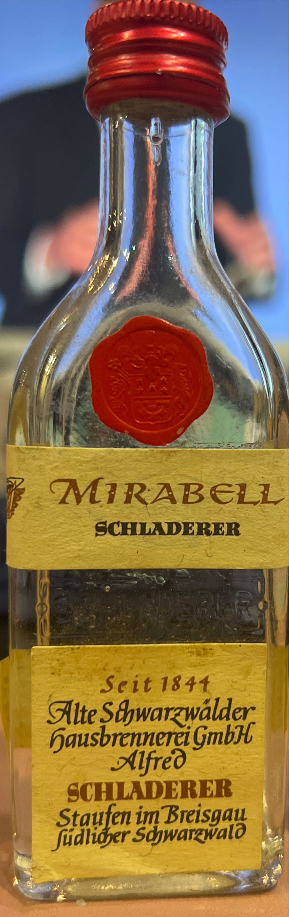 Schladerer Apricot  alcohol collectible - Main Image 2