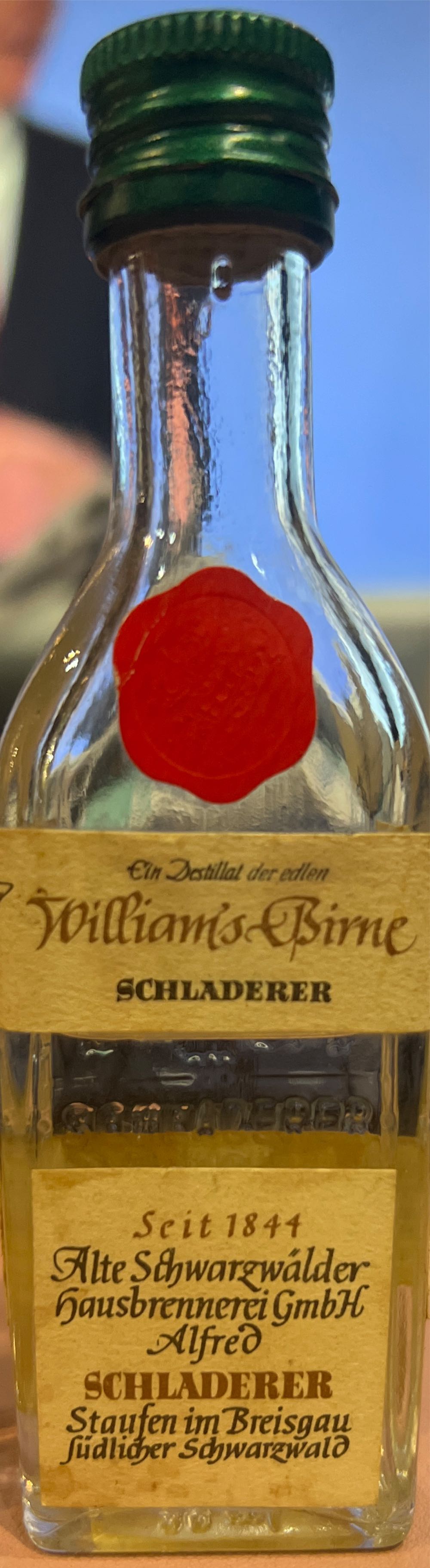 Schladerer Apricot  alcohol collectible - Main Image 3